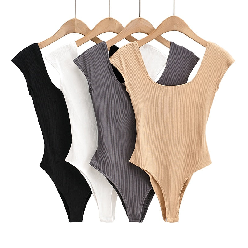 #PB Solid Color Bodysuit - passionbarn.com