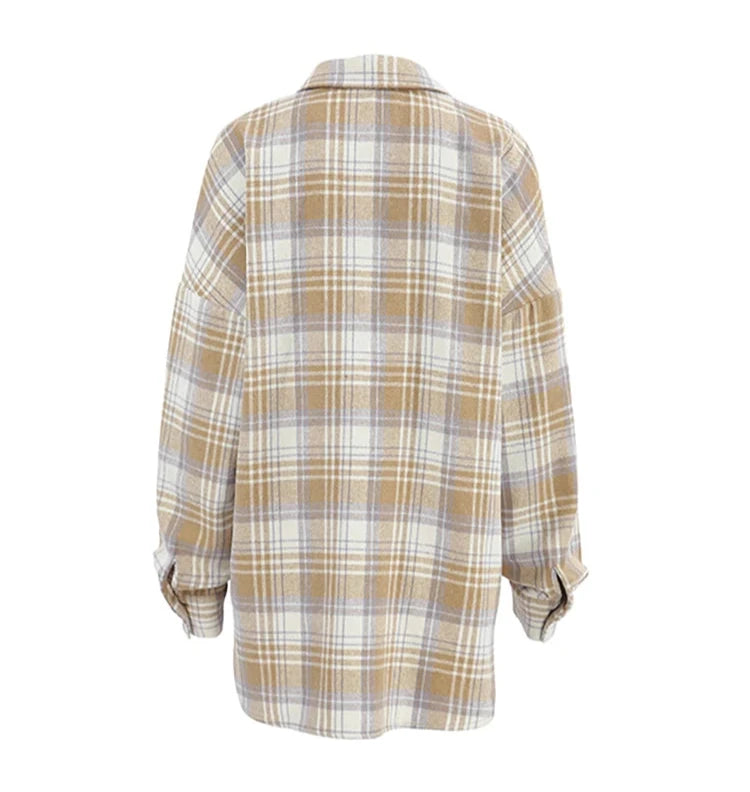 #PB Vintage Long Sleeve Check Shirt