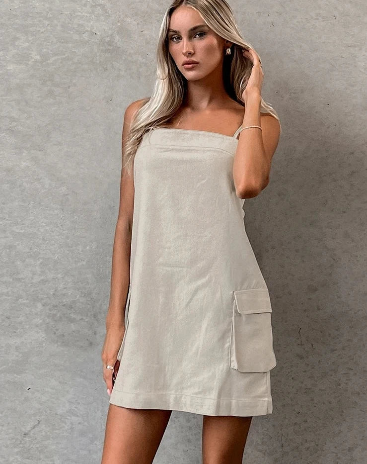 #PB Spaghetti Strap Mini Dress