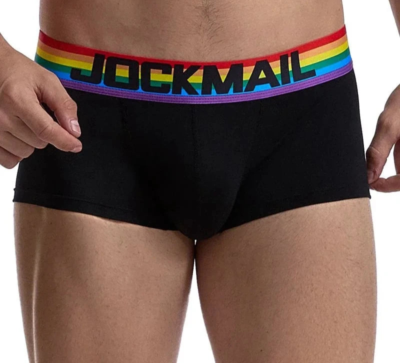 #PB Men's Rainbow Stripe Boxers