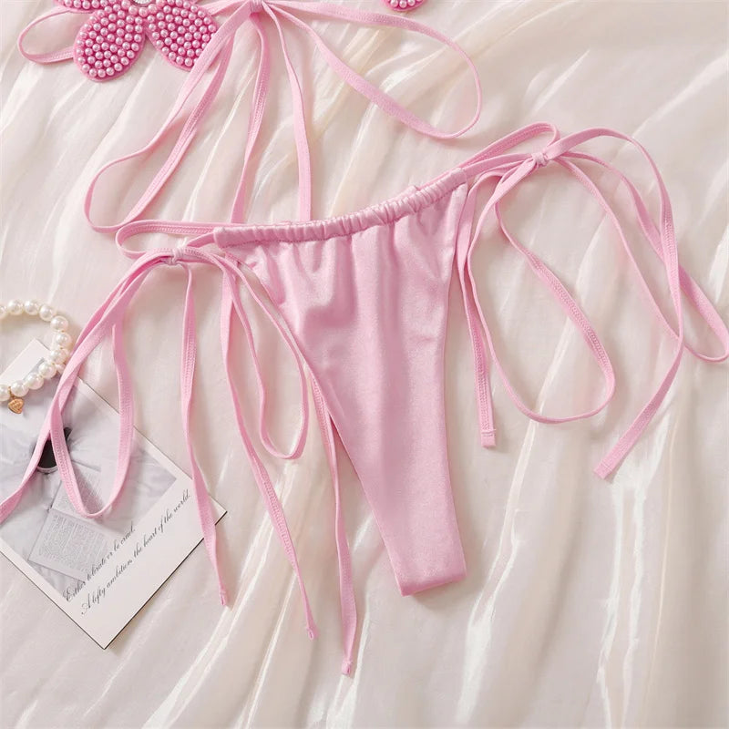 #PB Fairy Lingerie Pearl Flower Set