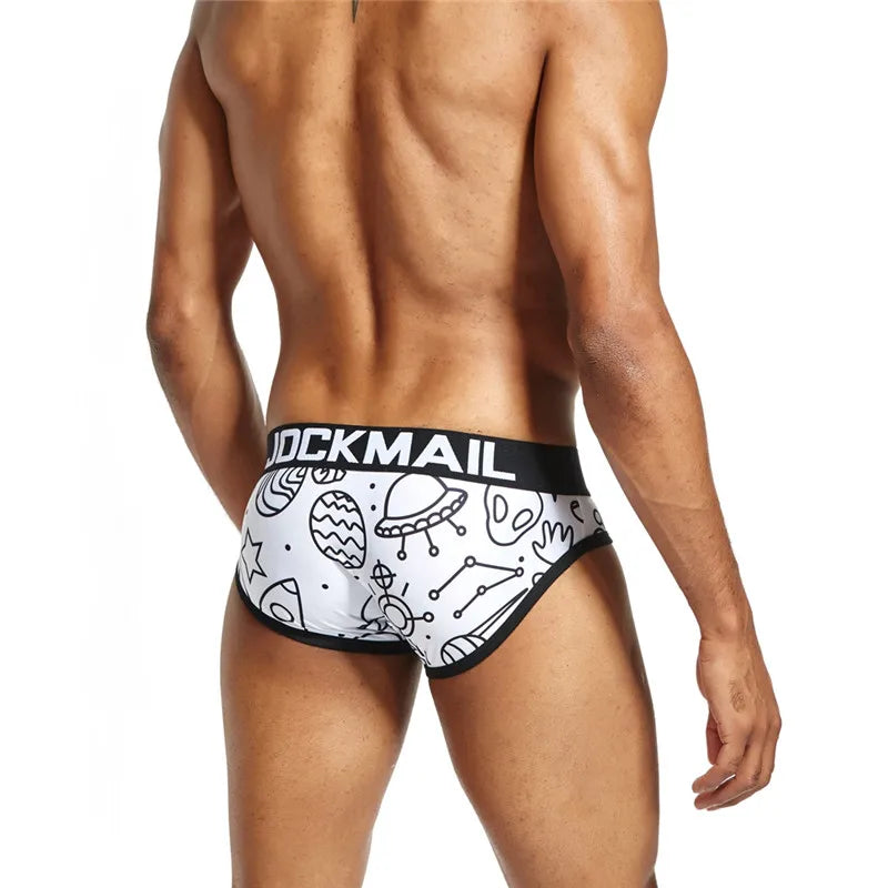 #PB Men's Print Cartoon Underwear