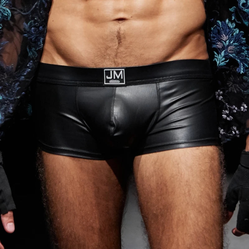 #PB PU Leather Underwear