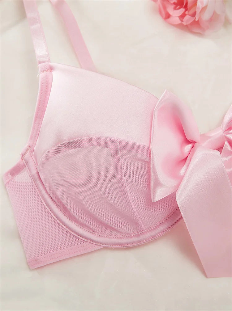 #PB Cute Bow Lingerie Set