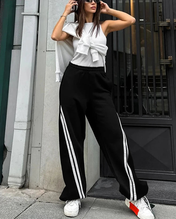 #PB Fashion Black Long Pants