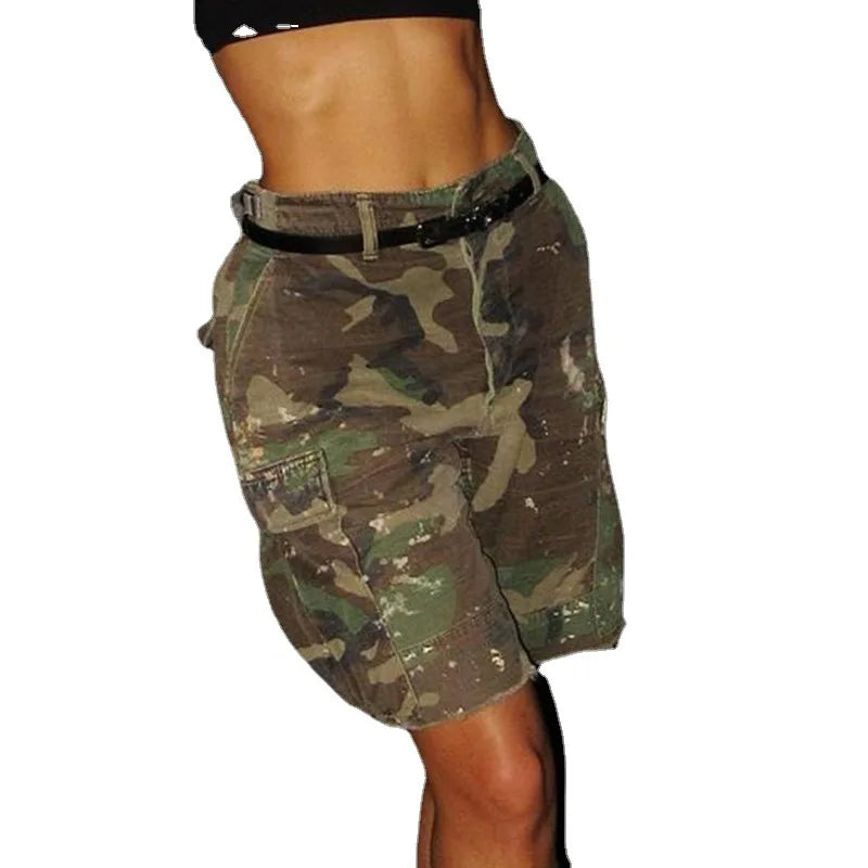 #PB Casual Camouflage Shorts - passionbarn.com