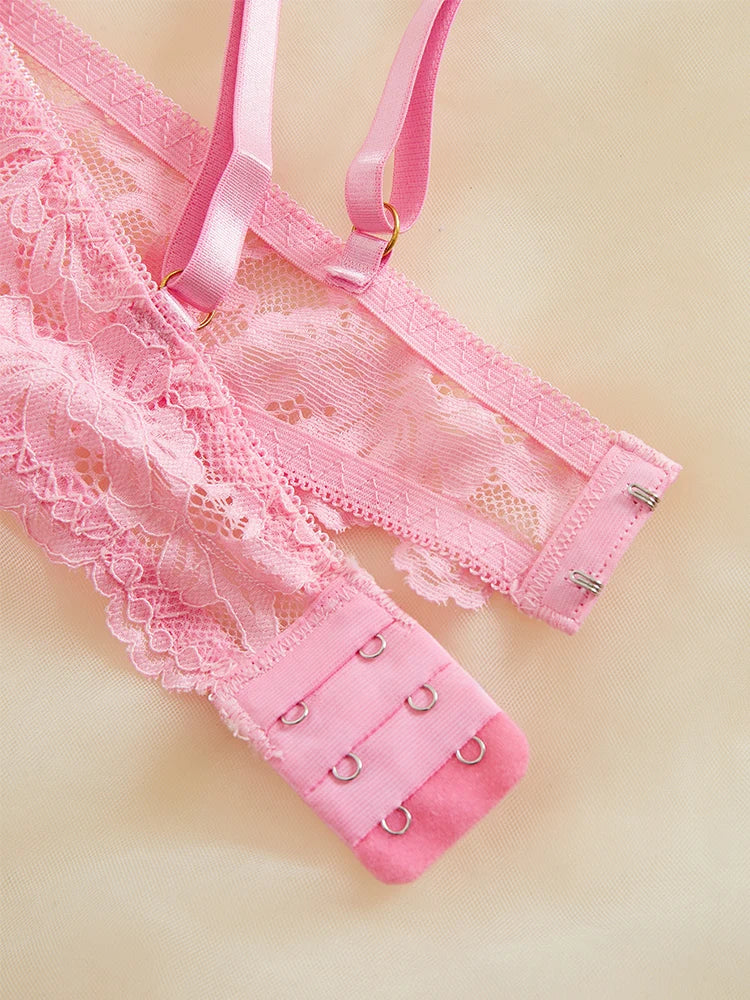 #PB Lingerie Pink Set