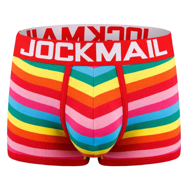 #PB Men's Rainbow Stripe Boxers