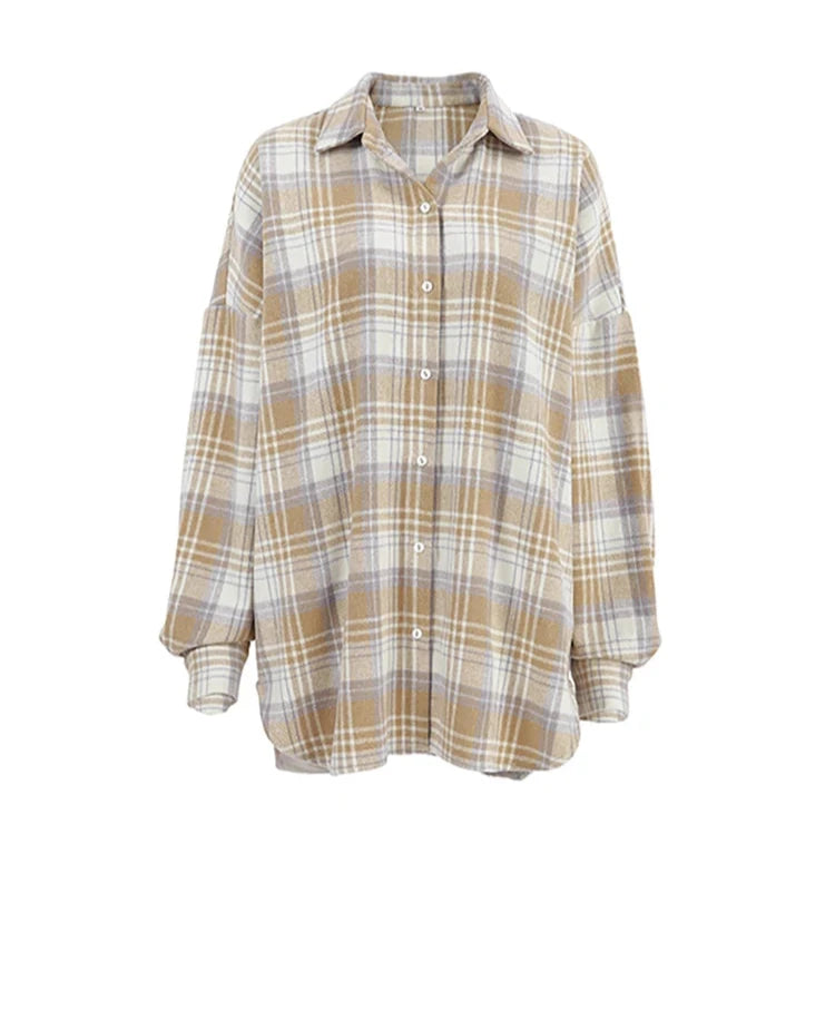 #PB Vintage Long Sleeve Check Shirt