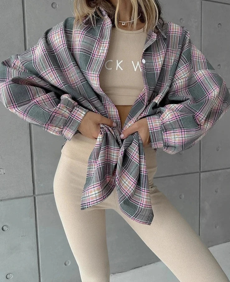 #PB Cotton Check Shirt