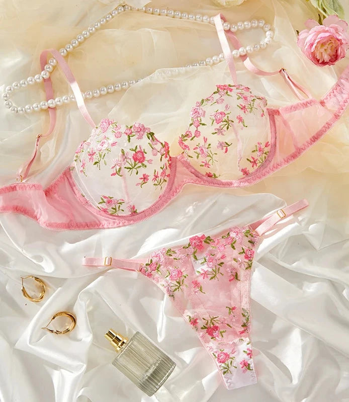 #PB Floral Fairy Lingerie Set