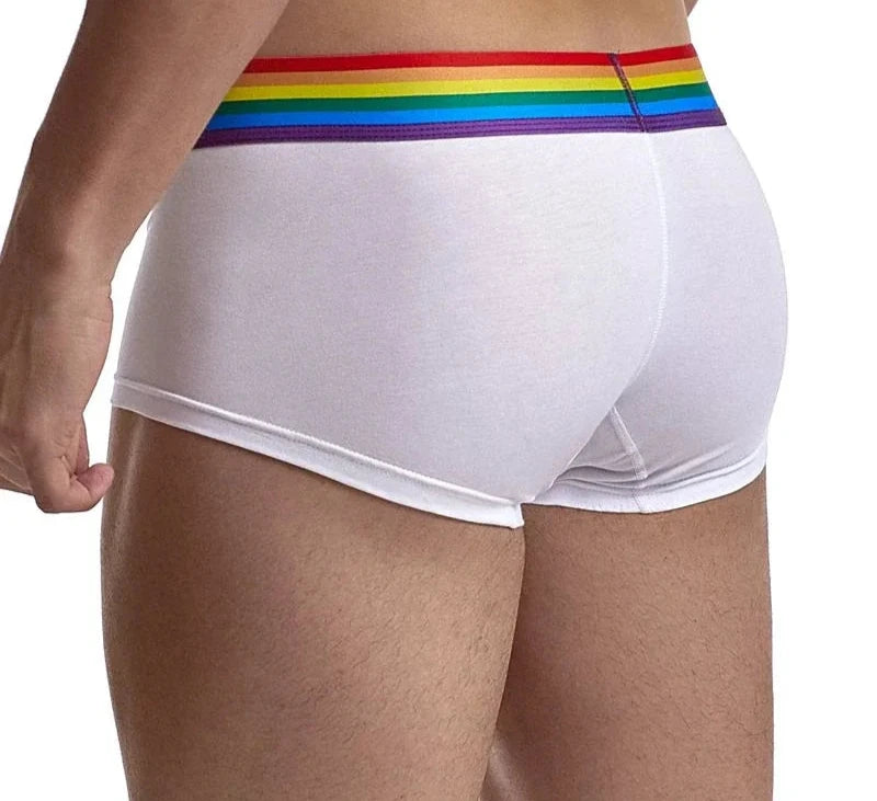 #PB Men's Rainbow Stripe Boxers