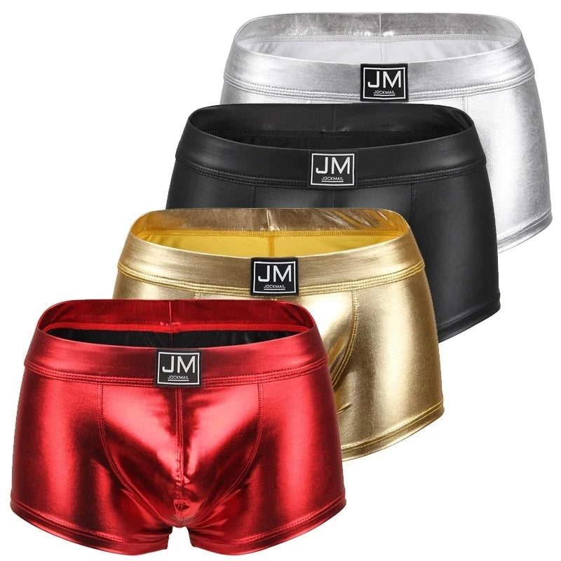 #PB PU Leather Underwear