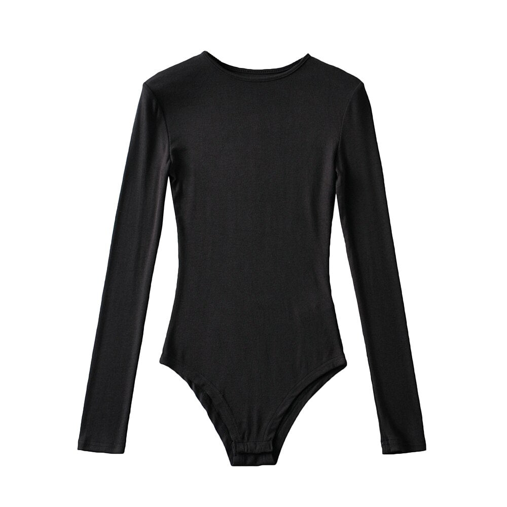 #PB Casual Long-Sleeve Bodysuit - passionbarn.com